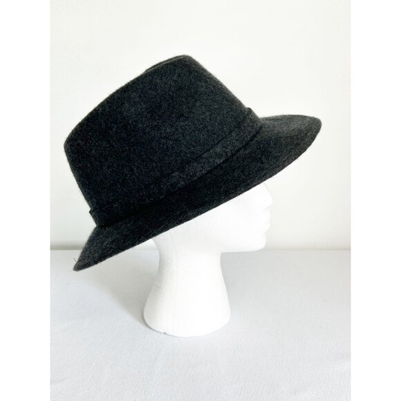 Vintage Dorfman Pacific 100% Wool Felt Fedora in Green - Sz Large - Picture 2 of 11